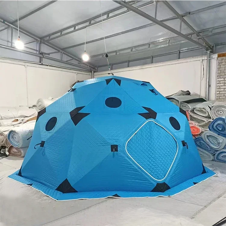 Outdoor large space camping layers cotton insulated winter sauna