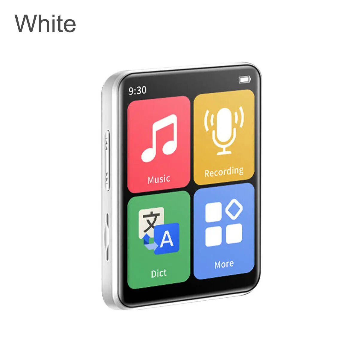 ตัวเลือกสินค้า เครื่องเล่นเพลง Bluetooth 5.0 หน้าจอสัมผัส Mini Walkman คุณภาพเสียงคมชัด