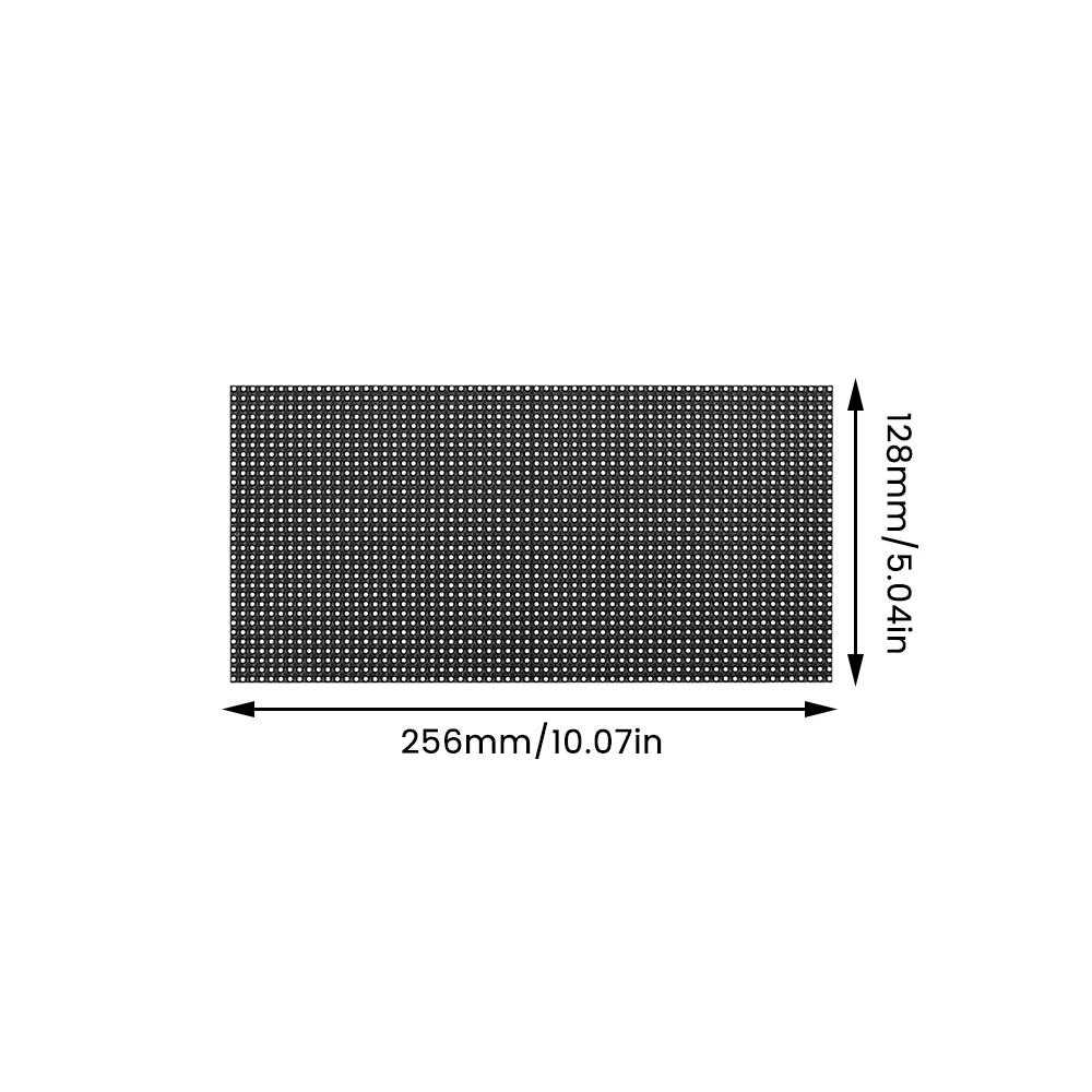 P4 Outdoor LED Display Screen 64x32 Pixels 256x128mm Matrix RGB Full Color LED Waterproof Module Led Panel Digtal Led Smd Board