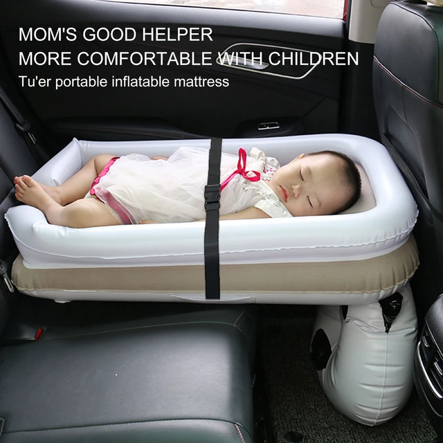 Lit gonflable portable pour bébé, matelas de voyage pour enfants