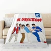 Sofa Blankets for Bed One Band D-Directions Poster Blanket Double Bed Comforter Furry Blankets & Throws Warm Winter Blanket Knee 3