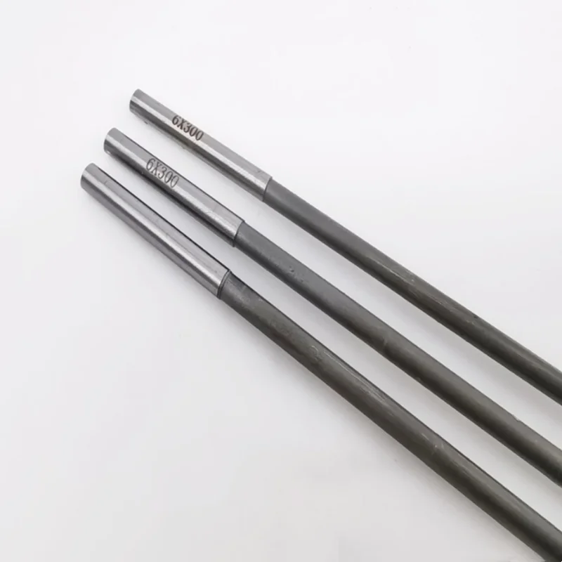 HSS H7 extended straight shank machine reamer 3-20mm, 100, 200, 300, 400mm total length, suitable for mechanical chuck reamers 5