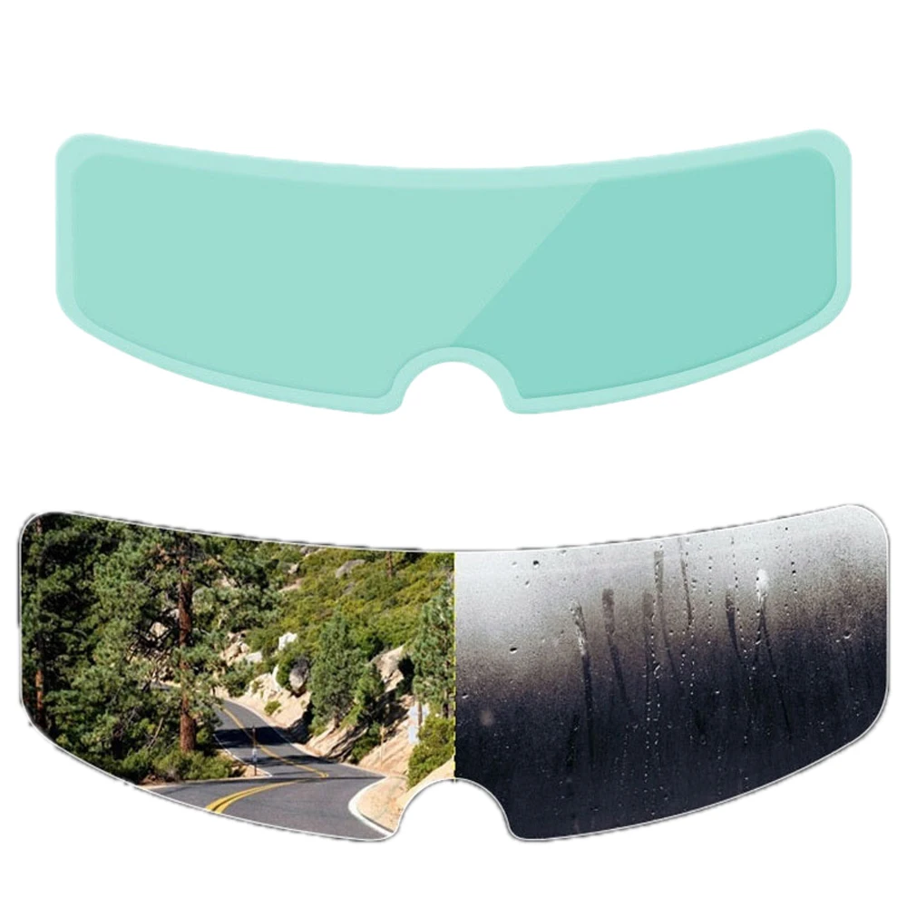 Casco Moto Universale Opzionale Pellicola Antipioggia Trasparente Antipioggia Schermo Patch Antiappannamento Trasparente Per Caschi K3 K4 Ax8 Ls2 Hjc 