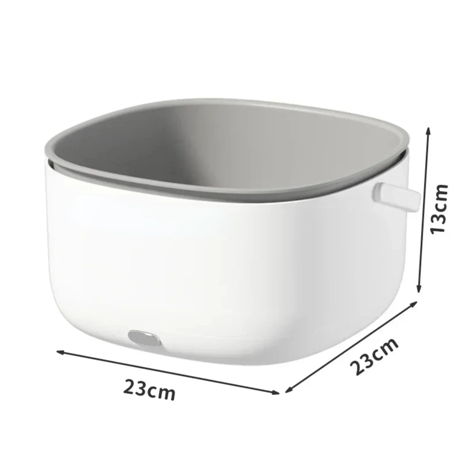 Large Capacity, Efficient Vegetable and Fruit Ultrasonic Washing Machine - Kitchen Appliance Food Grains Purifier Bucket 6