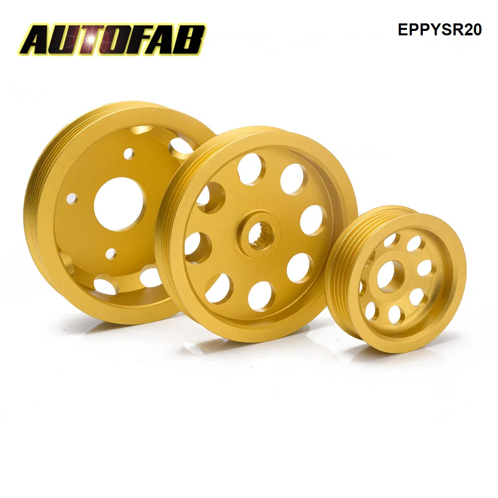AUTOFAB Light-Weight Crank Pulley For Nissan Silvia S14 S15 SR20 Pulley EPPYSR20