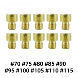 10 - Pack Glixal Carburetor Main Jets - M6 Thread (10pcs)