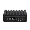 Fanless Intel N100 Mini PC DDR4 MSATA/M.2 NVMe/2.5 inch SATA 2x Gigabit Ethernet 2x DB9 RS232 2x HDMI2.0 DP WiFi Windows Linux 1