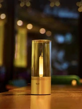  Yeelight Smart Bedside Candle Lamp Table Lamp Rotate Control Dimmable 1800K Yellow Night Light for Bedroom 