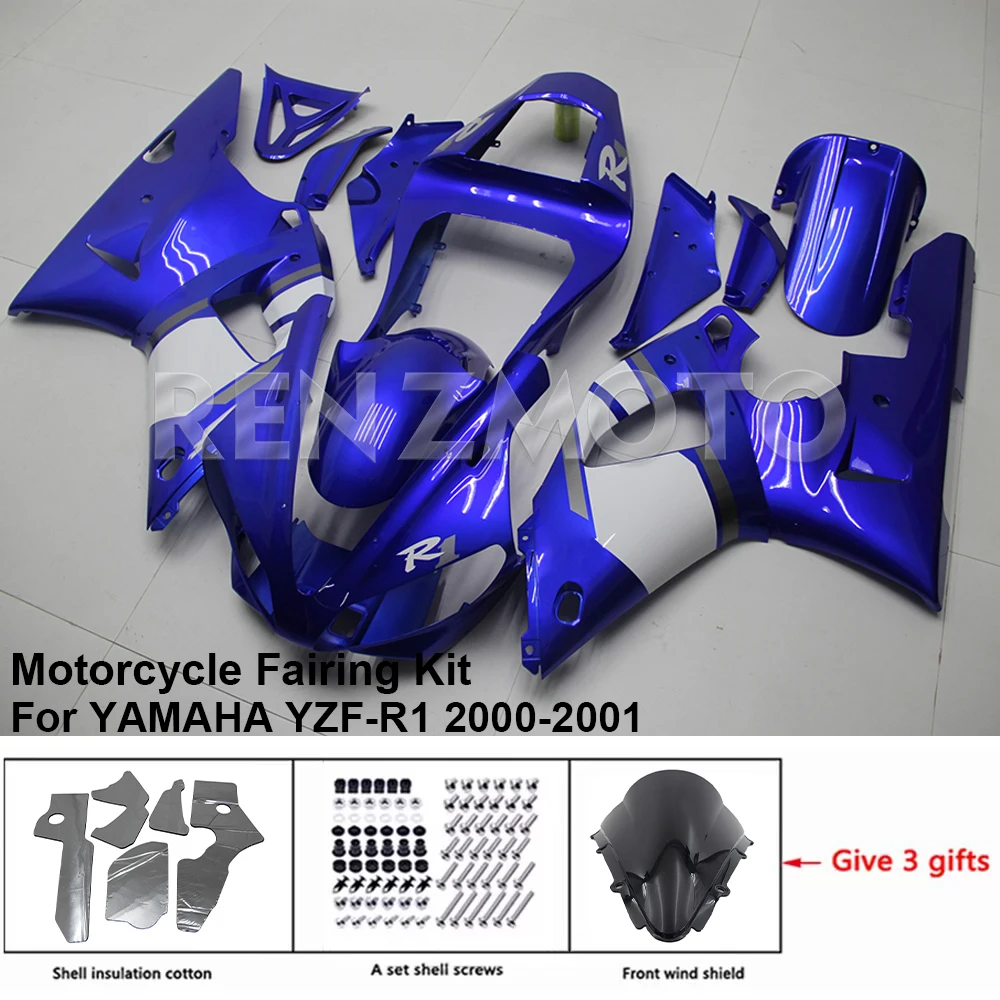 

For YAMAHA YZFR1 R1 2000-2001 Fairing R/Z Y0RA09 Motorcycle YZF-R1 Set Body Kit decoration Plastic Guard Plate Accessories Shell