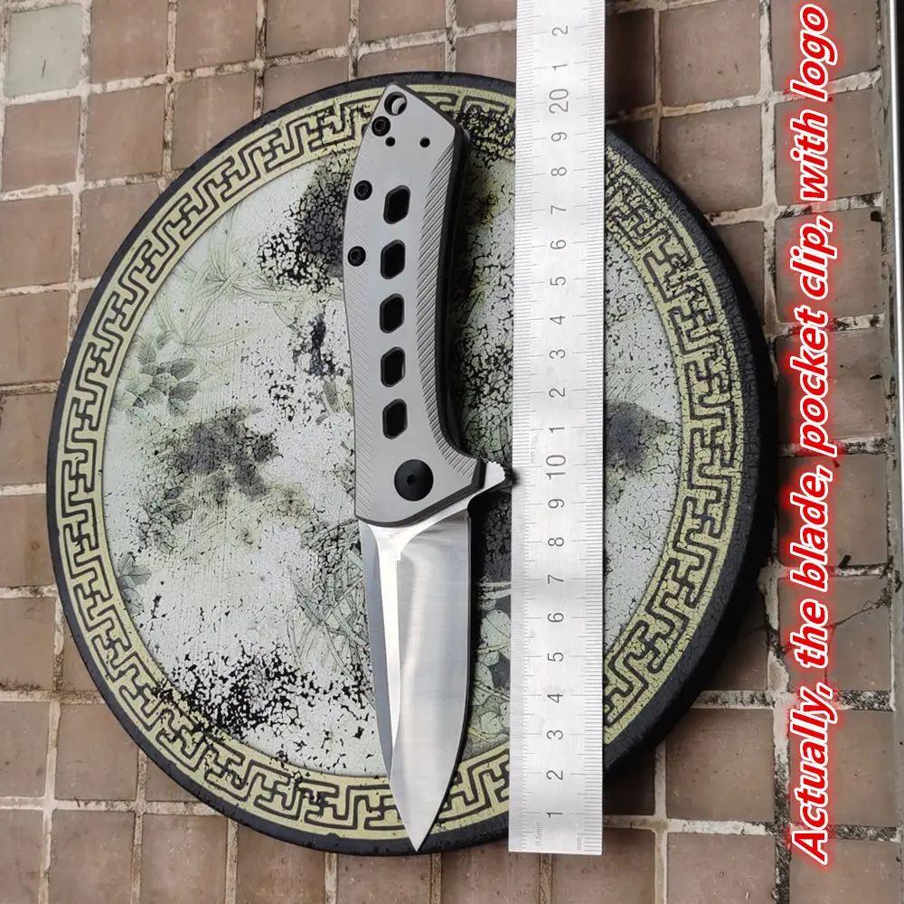 

JUFULE New Rexford 0801 Ceramic Bearing Titanium Handle Mark M390 Blade Survival EDC Tool Camping Hunting Outdoor Folding Knife