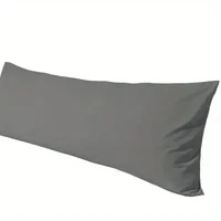 1pc Luxurious Body Pillow Cover - Double Brushed Polyester, 20"x54" , Super Soft Pillowcase Protector 1