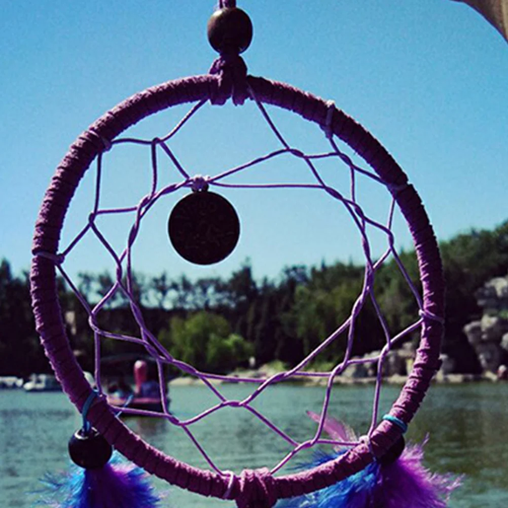 

5 Pcs Hoop Dream Catcher Circle Rings Christmas Garland Iron Simple Wreath Ring Accessory