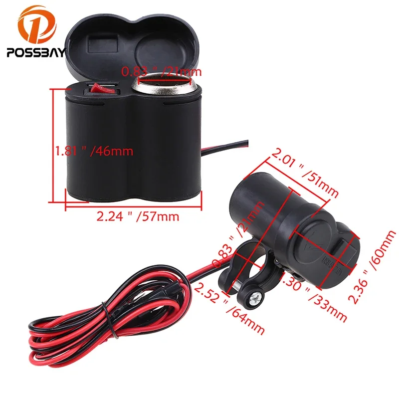 POSSBAY  USB Ʈ  ,   , 5V USB  Ʈ  ܼƮ 