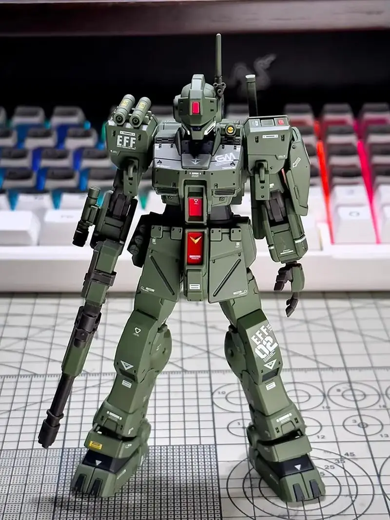 Nouveau XFS HG Rgm-79s Gm Spartan 1/144 échelle assemblage modèle Kit figurine décorative en plastique passe-temps poupée jouet pour Collection cadeau