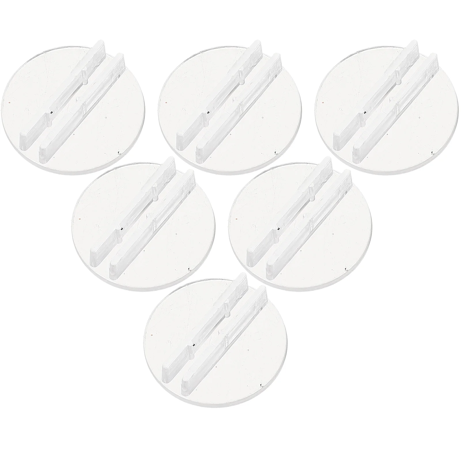 

100 шт., пластиковые подставки для витрин