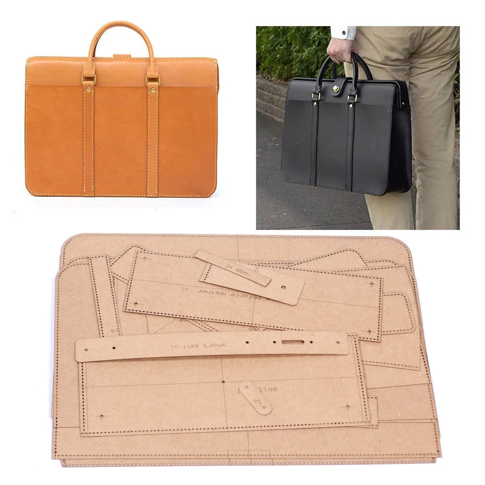 Men’s Suitcase Kraft Template 1
