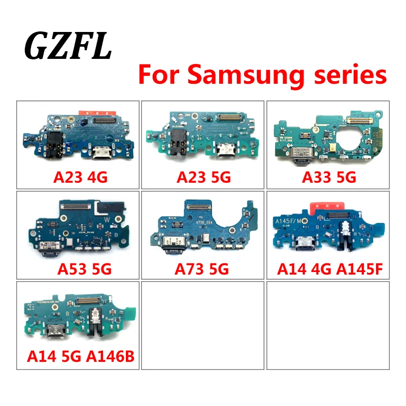 

New Original For Samsung A13 A23 A33 A53 A73 A14 4G 5G USB Charging Port Dock Charger Connector Board Flex Cable