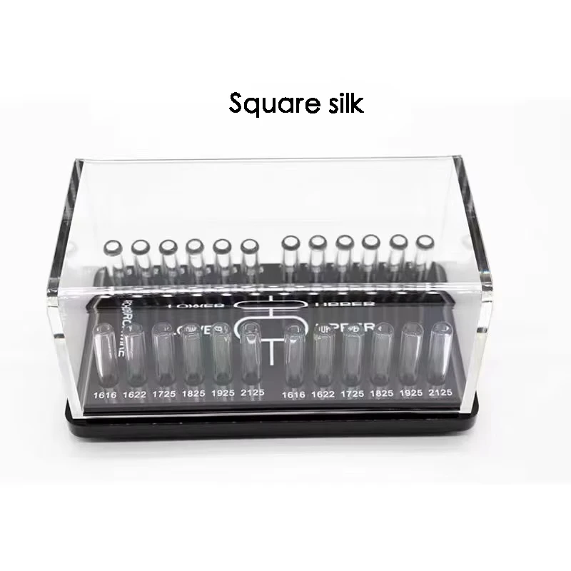 Orthodontic Bow Box Square Wire Round Wire Sorting Frame Pre-Formed Bow Placing Box Nickel-Titanium 1pcs