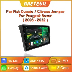 For Fiat Ducato Peugeot Boxer Citroen Jumper 2 2006-2022 Android Car Radio  Multimedia Player Auto Carplay Touch Screen Navi GPS - AliExpress