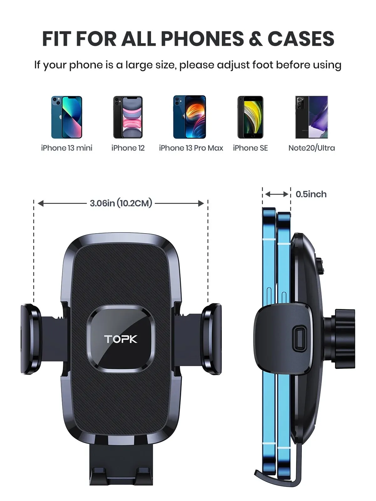 Car Phone Holder Mount for Car Air Vent Universal Hands Free Automobile Cell Pho