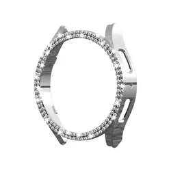 Elegant Bling Diamond Bumper Case for Smartwatches - Fashion Accessory Cover (S)