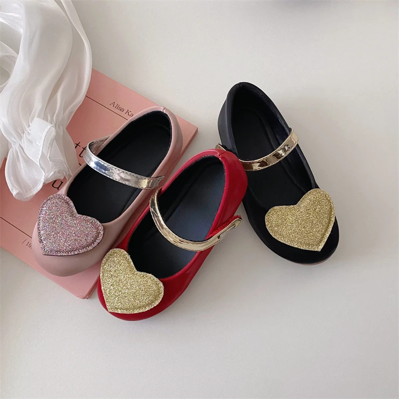 

New Fashion Leather Shoes Princess Mary Janes Children Dance Moccasins Toddler Flats Baby Shoes Girls Wedding Party Kids 2A