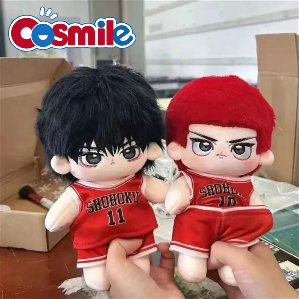 

Cosmile Anime SLAM DUNK Rukawa Kaede Sakuragi Hanamichi 20cm Plush Doll Toy Clothes Clothing Game Cosplay Cute Props C
