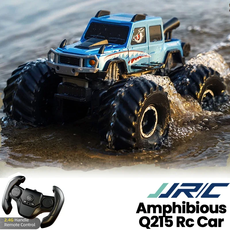 Children's Amphibious Rc Car Off-Road Land-Water Vehicle 2.4G Waterproof Remote Control 4Wd Climbing Crawler Boy Toy Kids Gift