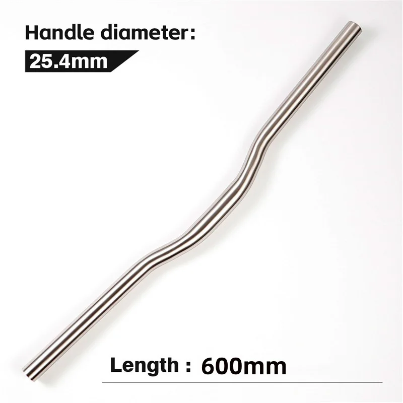 Ti Bicycle Handlebar Swallow-shaped Titanium Mountain MTB Bike MTB Riser Handle Bar 31.8 25.4