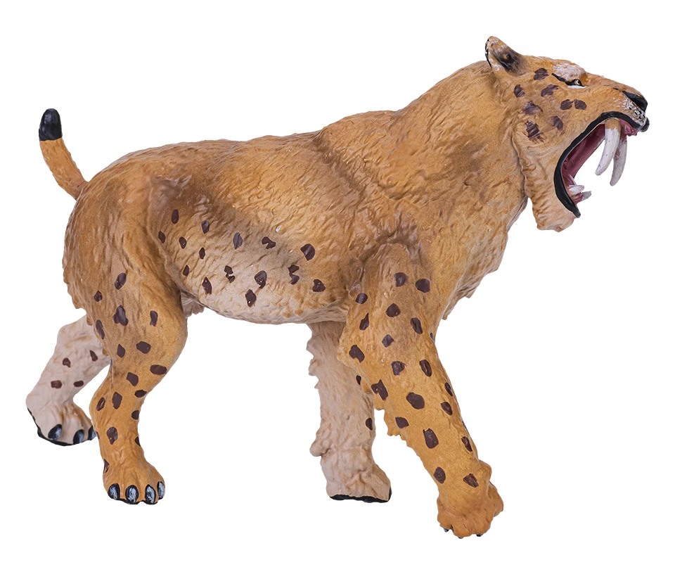 Simulation Mammut Modell Wollige Nashorn Eiszeit Säbel Zahn Tiger Dire Wolf Kinder Spielzeug Action-figuren Sammlung Kinder Geschenk – Detail 6
