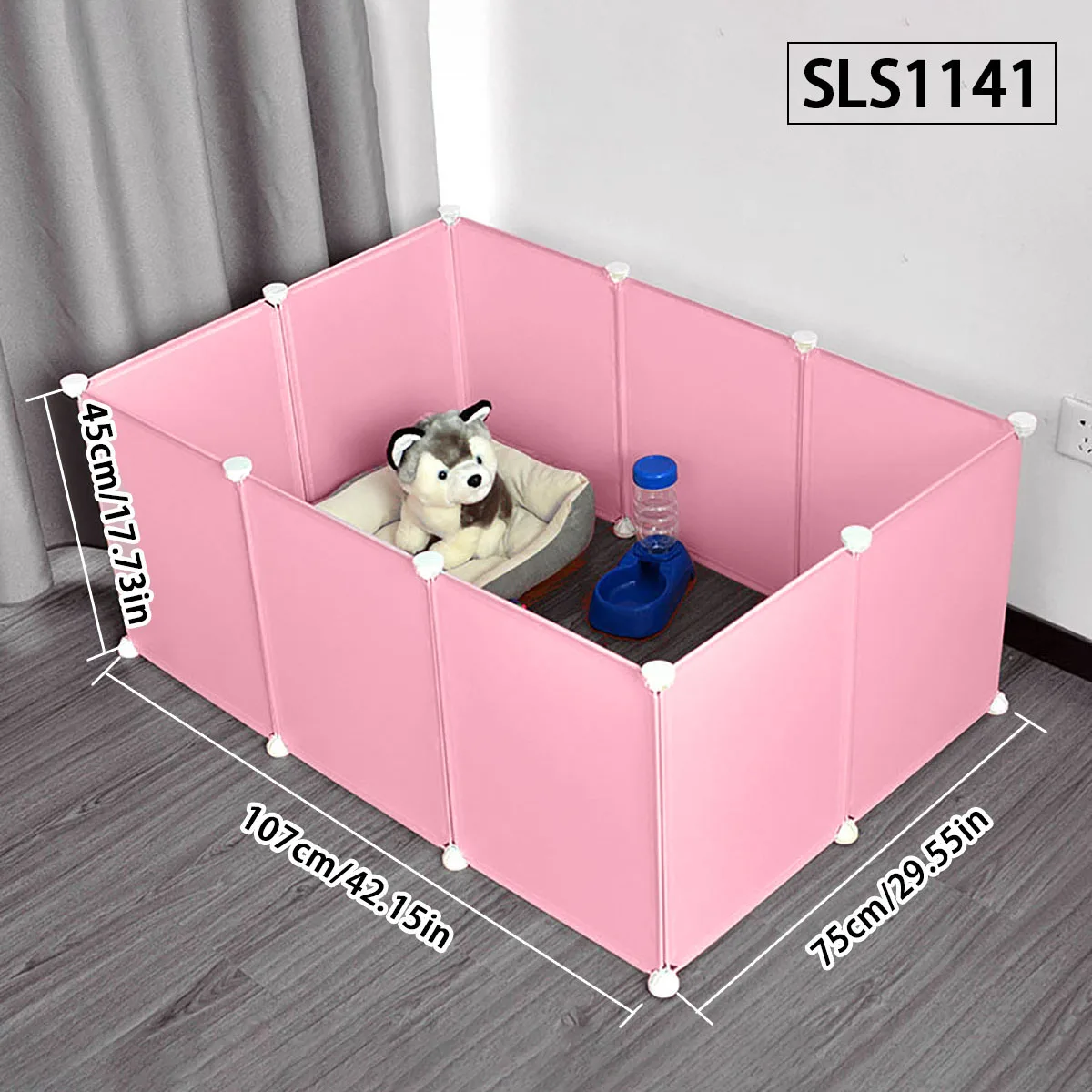 Cat high fence anti-jump guardrail pet fence ventilator home Chinchilla cage isolation baffle free combination