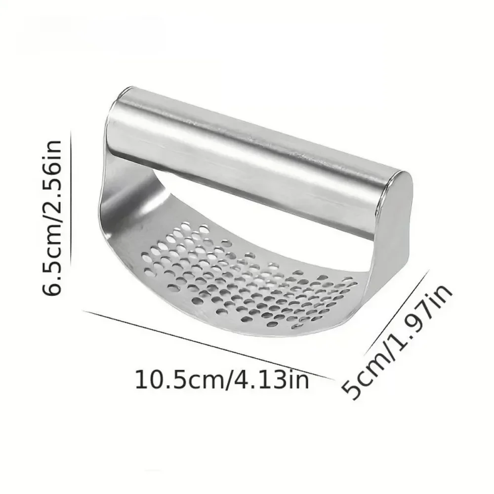 Stainless Steel Garlic Press 6