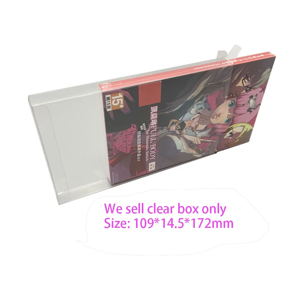 Cover Protettiva Trasparente Per Animali Domestici Per Switch Ns Catherine Full Body Game Collect Edition Limited Storage Display Box
