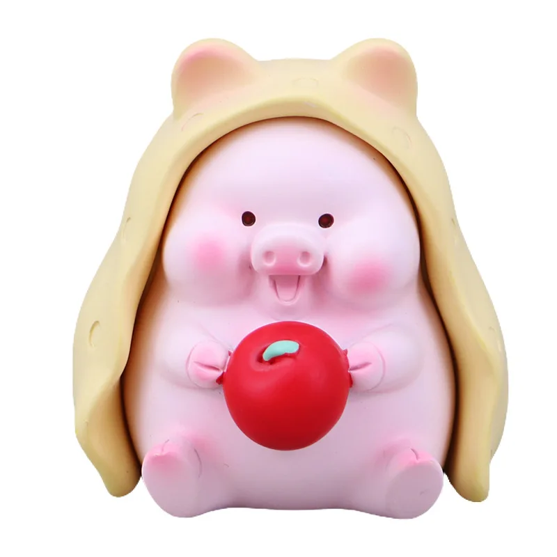 

Cute Blanket Silly Pig Ornament Cute Desktop Resin Doll Creative Car Car Car Interior Manufacturers Wholesale