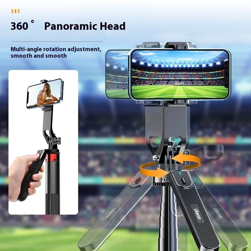 Ulanzi MA09 Bluetooth Selfie Stick 1.8m Stretchable Tripod 10M Remote Control Phone Stand for iPhone 16 15 14 13 Pro Max
