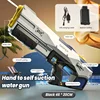 Fully Automatic Electric Shooting Pull-Out Type Water Gun Toys, Summer Outdoor High-Pressure Swimming Pool Water Play Toy Gifts 6