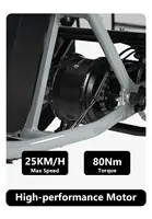 Tricycle électrique adulte CYSUM AG1 pro 750W 48V 20Ah Batterie Capacité de charge 50KG Tricycle électrique pliable pour les trajets urbains 7