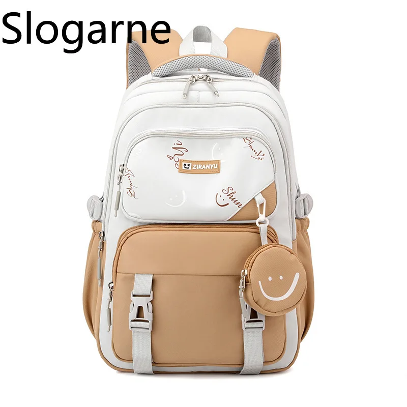 Brand New Students Schoolbag Girls Large Capacity Backpack Children Ziranyu High Quality School Bags Women Bags Travel Packpacks 1