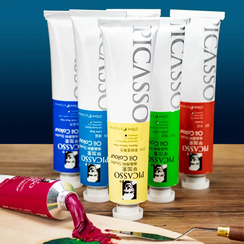 Oil Paint 50/170ML Large-capacity For Beginners Special Lightfastness Good Color Rich