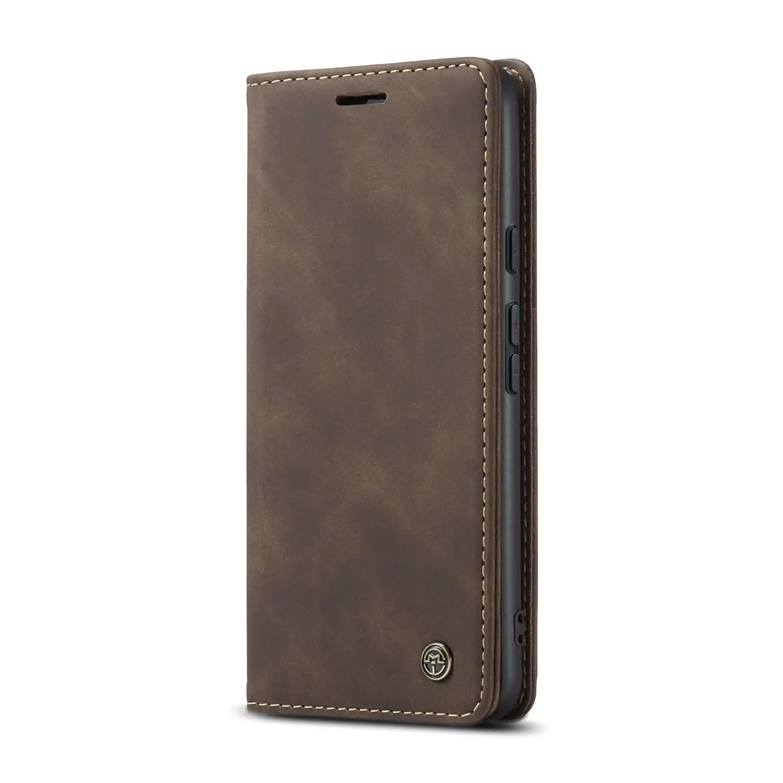 Luxury Retro Leather Wallet Phone Case with Multiple Card Slots and Stand Function
