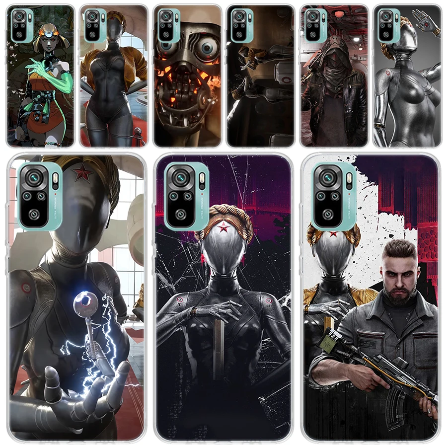 Custodia Morbida Trasparente Per Telefono Atomic Heart Per Xiaomi Redmi Note 11S 11T 11E 10S 10 Pro 12 9 9S 9T 8 8T 7 6 Plus Cover Con Stampa