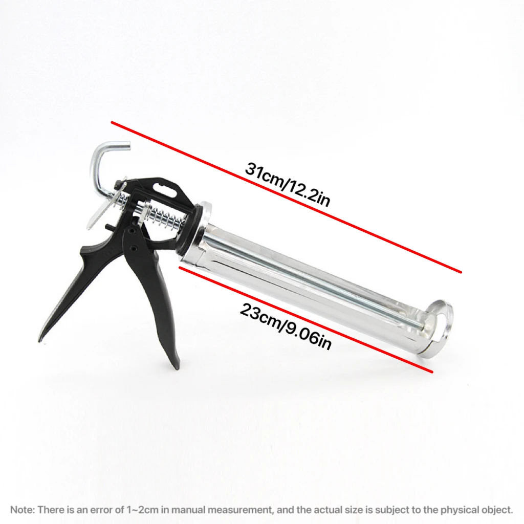 Rotary glue gun Labor-saving manual sewing tool Stainless steel glass glue gun Glue gun 4