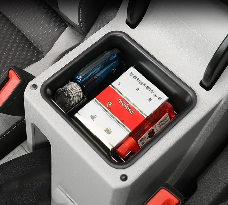 Per Vw Volkswagen T-Cross 2019 - 2022 Accessori Interni Car Trunk Storage Board Bracciolo Contenitore Contenitore Contenitore