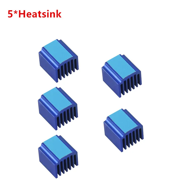 Nema-TMC2208 TMC2209 a4988 drv8825 tmc2130 용 히트 싱크 스테..
