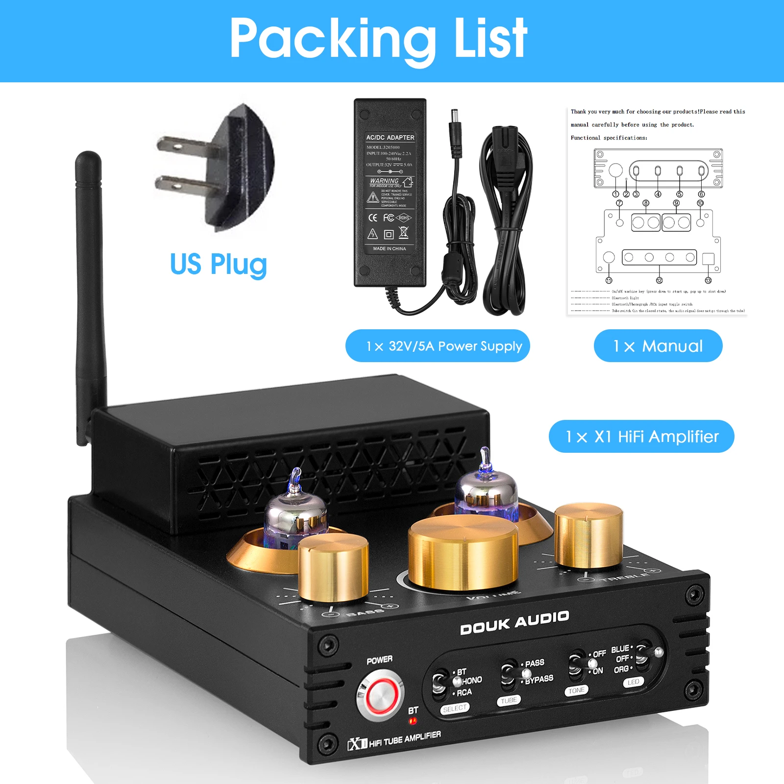No sound Douk Audio X1 GE5654 真空管アンプ 71Wz9XprFwL._UF350,350_QL50_.jpg