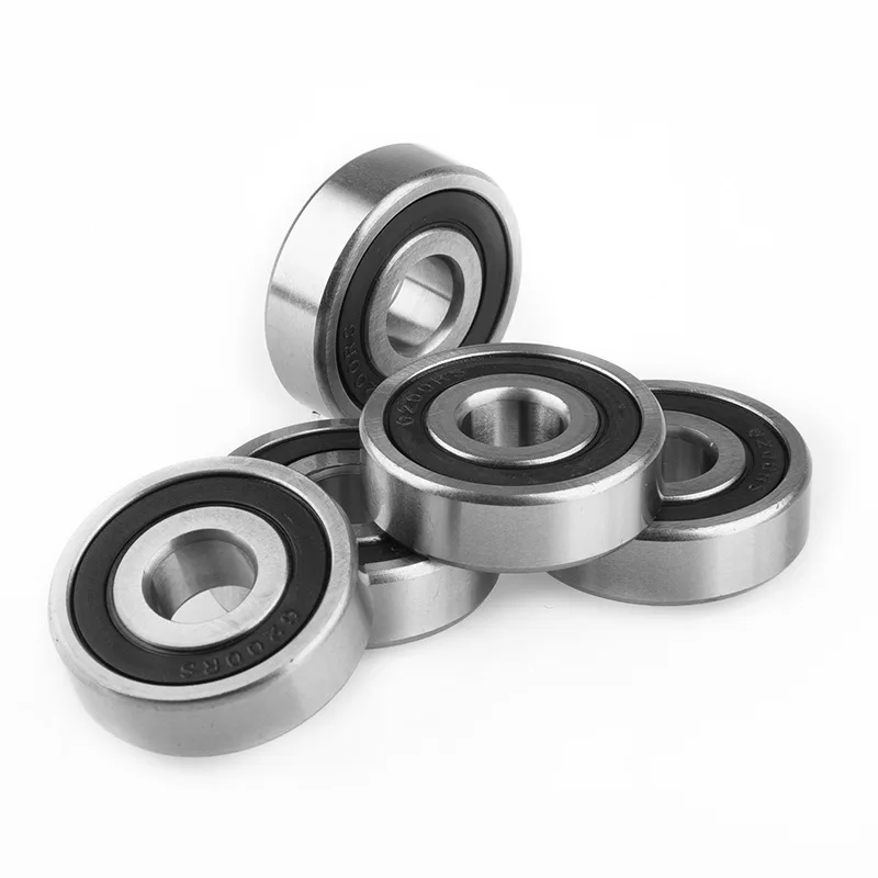 double Rubber sealing cover deep groove ball bearing 6200-2RS 10*30*9 mm 2-10PCS 6200rs 10pcs
