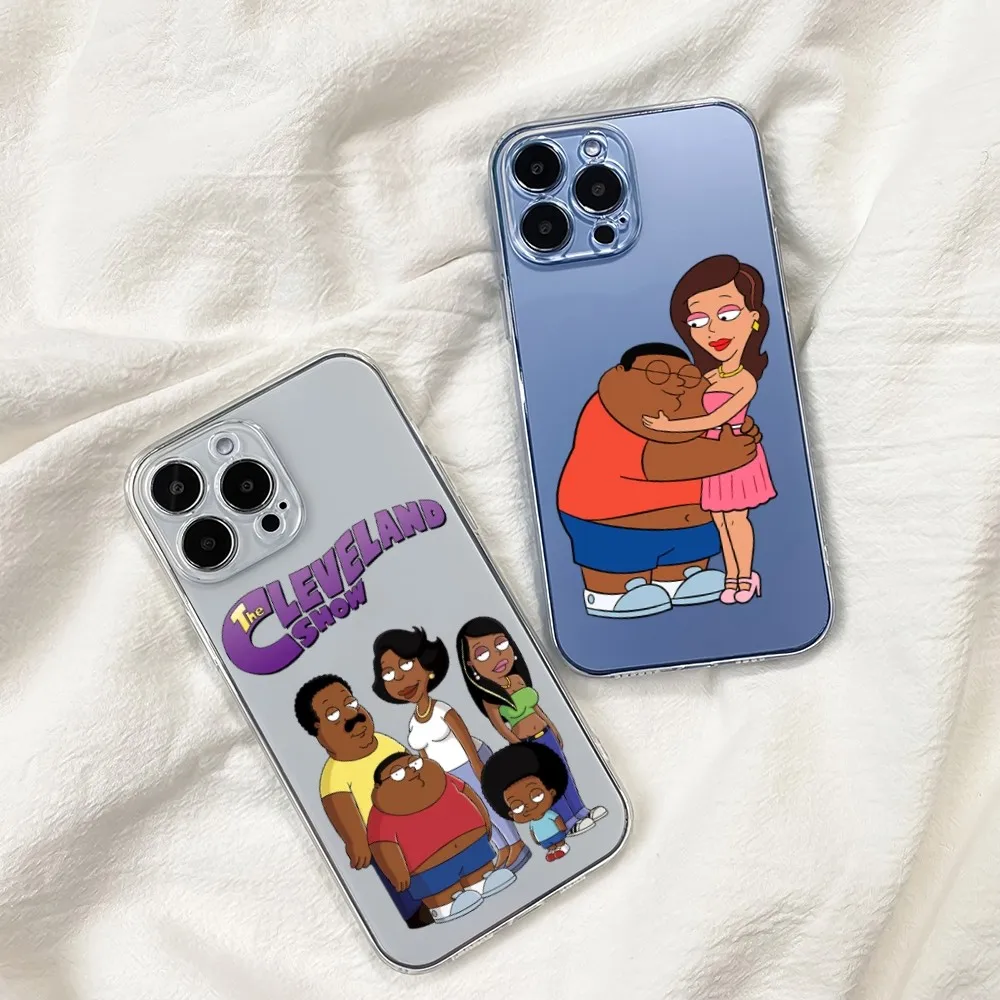 Funda de teléfono transparente con dibujos animados de la serie de los cazuelas para Samsung Galaxy 20, S21, S22, S23, FE Lite Plus, A71, Note20