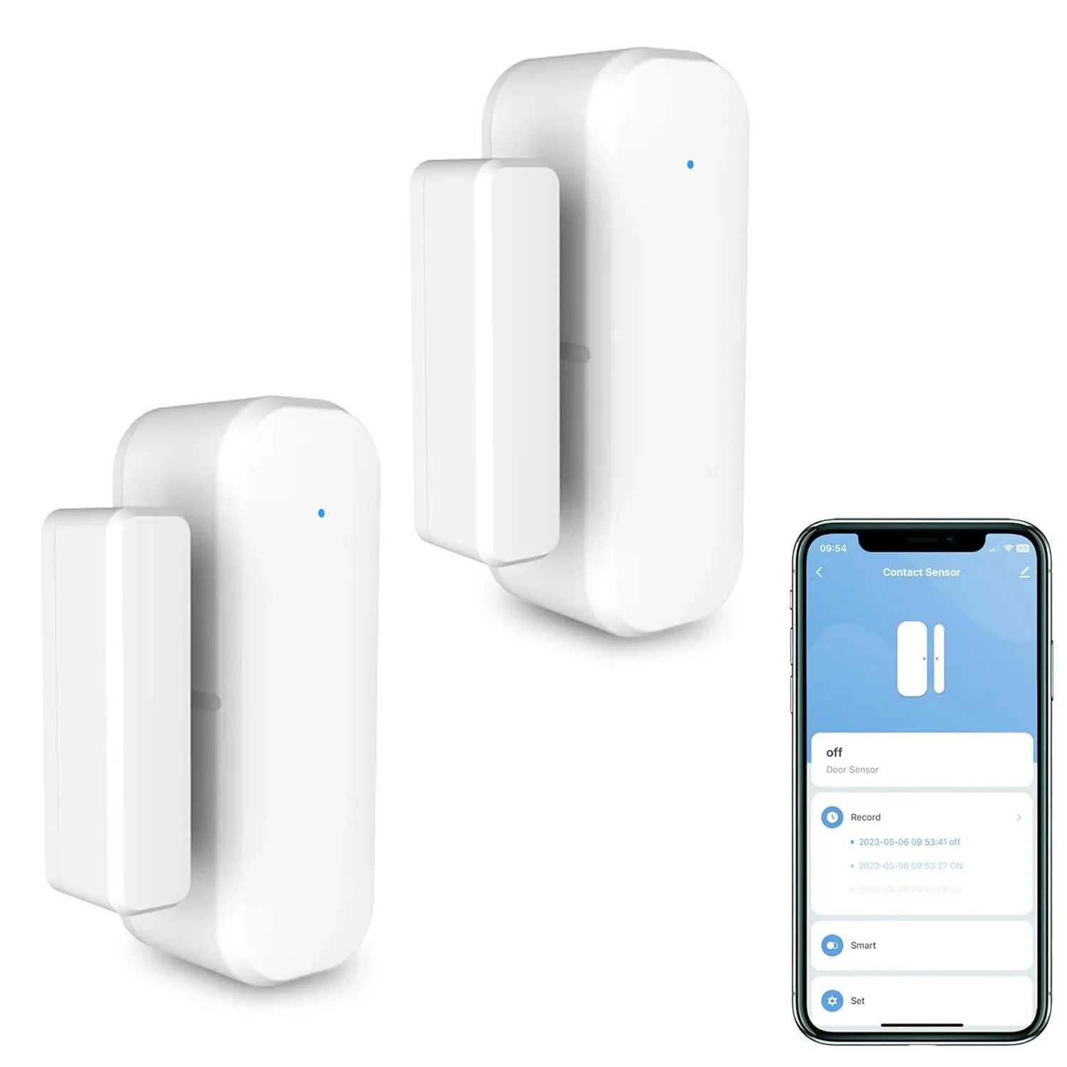 Zigbee 스마트 문짝 센서, 윈도우 문짝 센서 알람, 홈 보안용 접촉 센서, 스마트 홈 자동화, Ale 호환