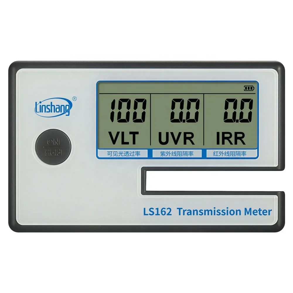 Portable Window Tint Transmission Meter Linshang LS162 Measure IR Rejection UV Blocking Rate Visible Light Transmittance 2