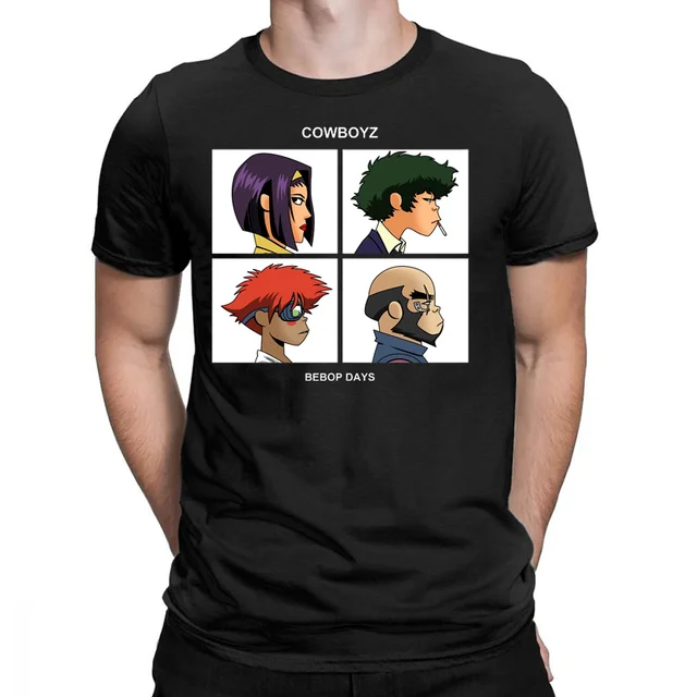 Cowboy Bebop cool loose tshirt Round 